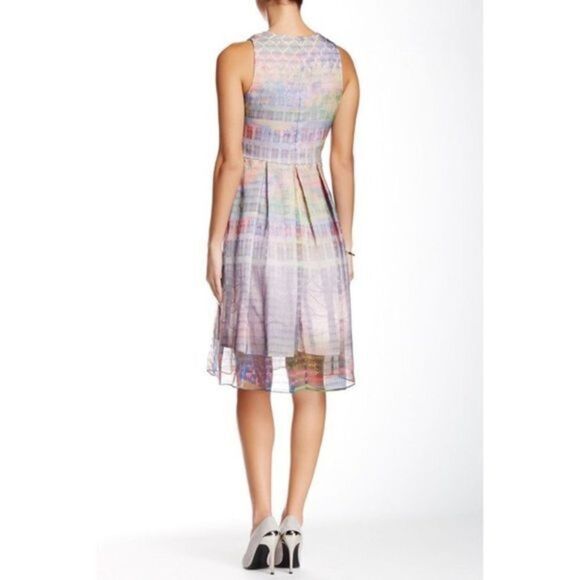 Cynthia Steffe Fit/Flare‎ Cityscape Print Dress - Picture 14 of 14